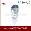 Hot Selling Stainless Steel Metal Type Adjustable Speed Wine Aerator